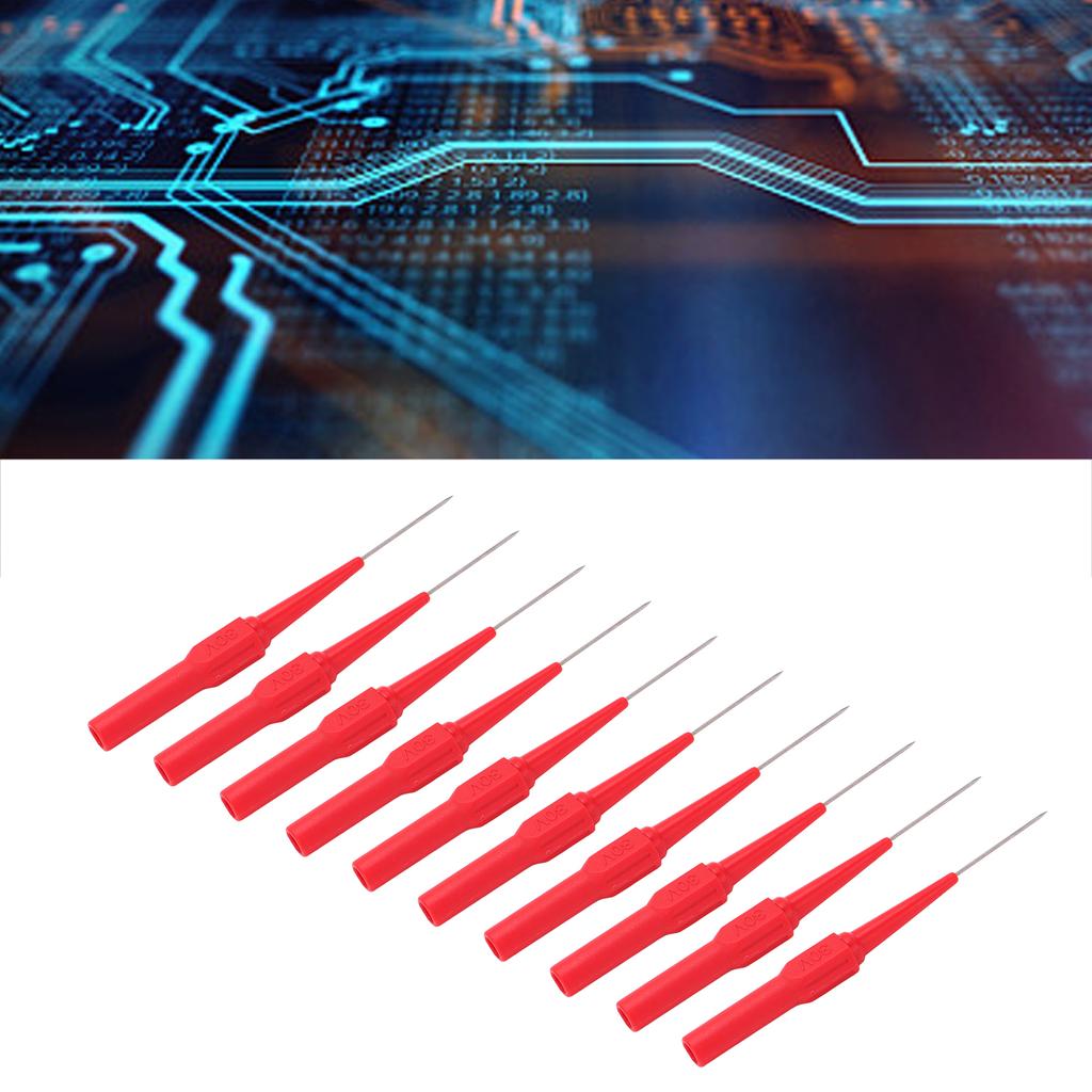 10pcs 26.010 0.7mm Test Probe Set 4.0mm Socket Piercing Probe for Testing Equipment