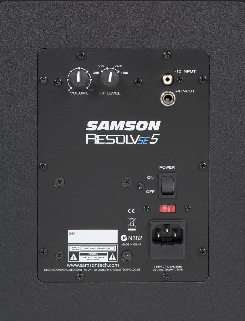 SAMSON active studio reference monitor speaker "RESOLV SE5" 70W/2way []