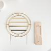 Modern Farmhouse Earring Display Stand With Wood Base Metal Frame Jewelry Organizers For Home Store Wedding Gift