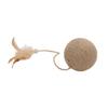 Cat Ball Ideal Gift Scratcher Kitten Toy for Indoor Cats Clawing Interactive Wood Color