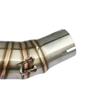 450Mt 2023+ CFMOTO For 450 Middle Exhuast MT Motorcycle Link Pipe Connect 51Mm Motorcycle Escape Exhaust Muffler Pipe +