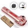 1 Set Children Colorful Glowing Sword Toys 2-In-1 Rotating Decompression Props Telescopic Music Laser Sword Kids Adult Toy