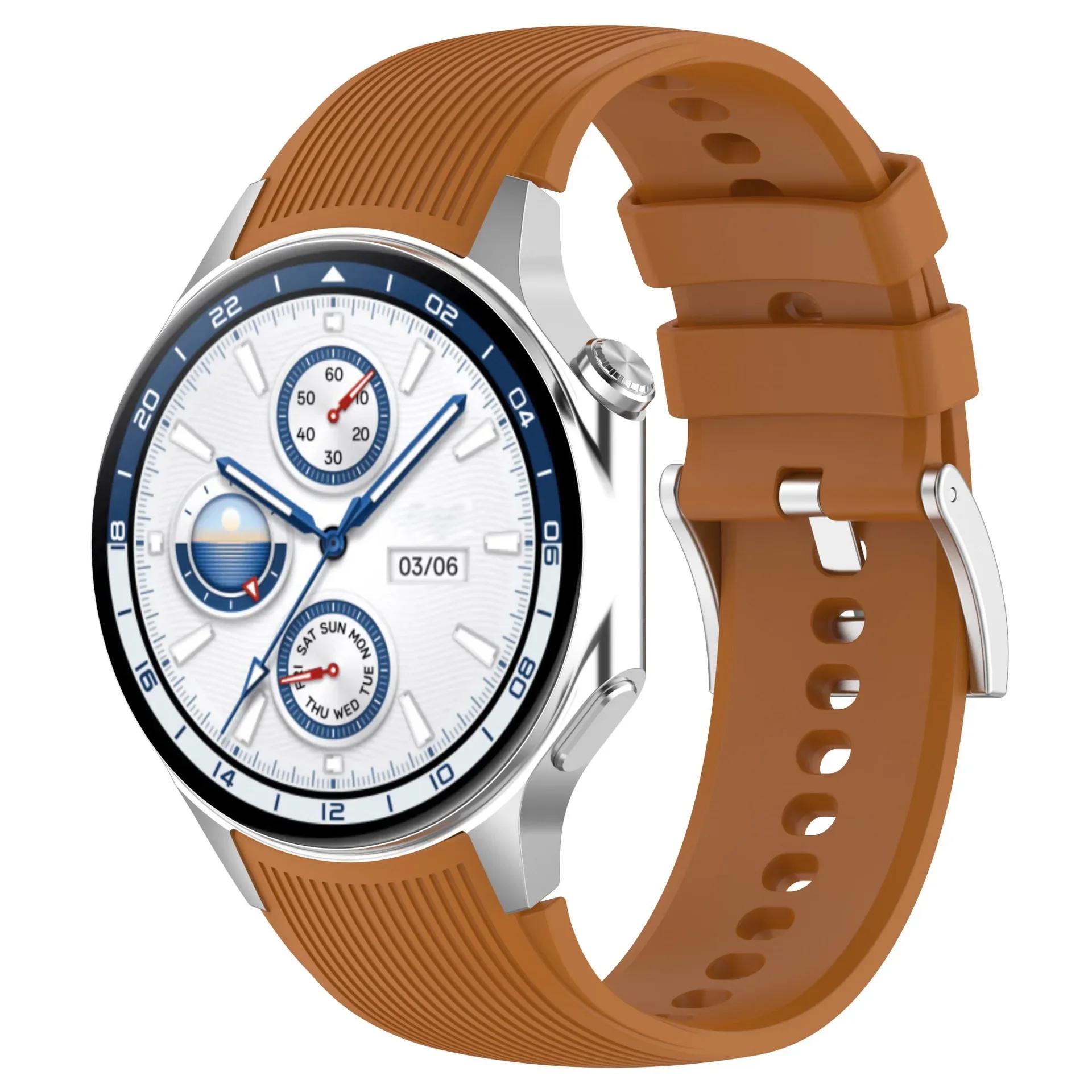 

Официальный силиконовый ремешок для OPPO Watch X X2 Sports браслет-ремешок без зазора для OnePlus Watch 3/2/2R аксессуары Correa For OnePlus Watch 3 коричневый