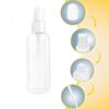 WTEMPO Botellas de Spray Mini Transparentes Festivas Navideñas Botellas Decorativas para el Hogar Kit Botellas de Spray de Viaje Plástico Transparente Vacío Reutilizable