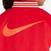 Nike Color Block Pattern Printed Single-Breasted Baseball Collar Jacket Kids Jacket FN6201-657