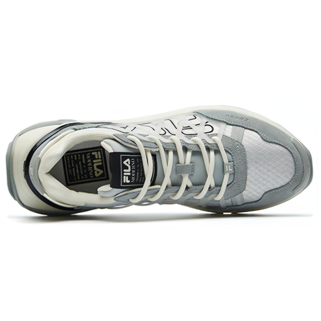 Fila Heritage-FHT Casual Retro Mesh Low-Top Running Shoes Men Sneaker Silver Gray F12M134145FSG
