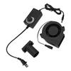 Turbo Fan Blower Portable Powerful Replacing Speed Control 9733 Stove Adjustable Volume BBQ Double Ball Compact
