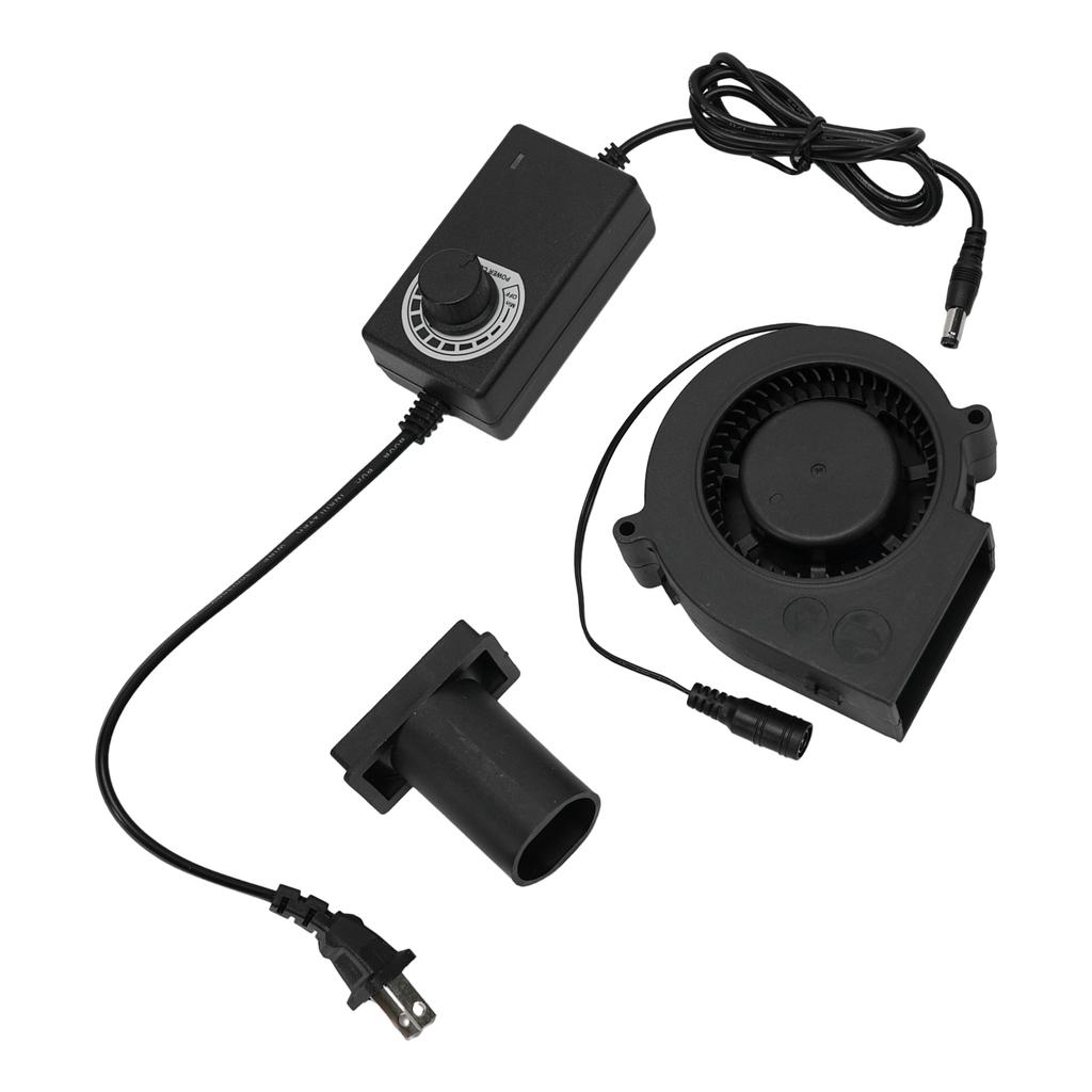 Turbo Fan Blower Portable Powerful Replacing Speed Control 9733 Stove Adjustable Volume BBQ Double Ball Compact