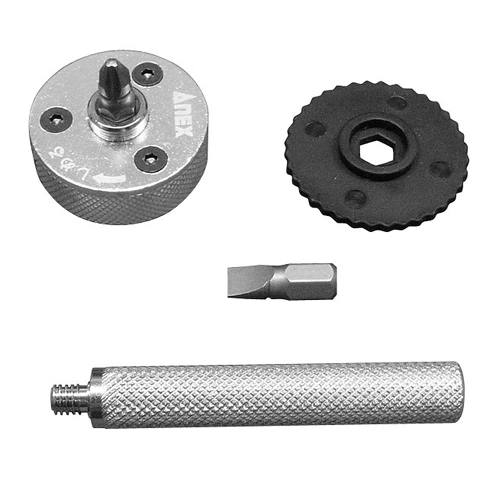 

ANEX Ratchet Driver Replaceable Starby Bit Set of 2 No.316