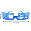 Square Shape 2026New Year Glow Glasses Number New Year Party Glasses  Decorations