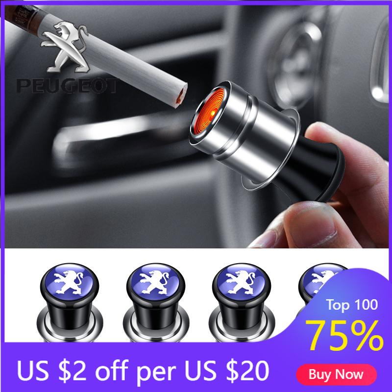 2026 Hot Car Sticker Car Butts Dashboard Cigarette Lighter Automotive Interior Accessories For Peugeot 206 207 307 3008 2008 308