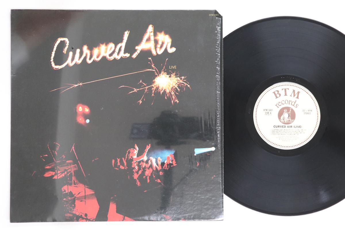 

LP Record CURVED AIR - Curved Air Live BTM5001 BTM 1975 US Rock Used