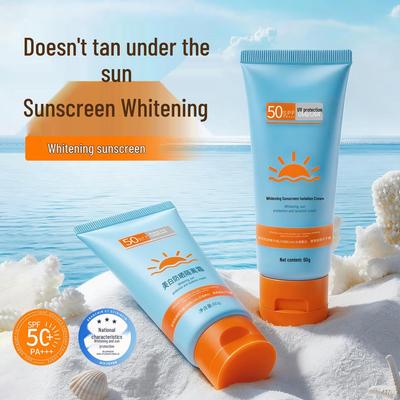 VSEA Brightening Whitening Sunscreen Primer – Refreshing, Non-Greasy, Fast-Absorbing Makeup Base with Isolation SPF.