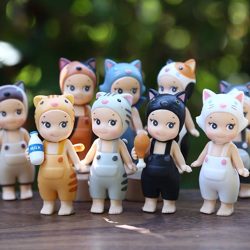 Angel Sonny Cartoon Figure Cat Style Doll Desktop Decoration Gifts Collectibles