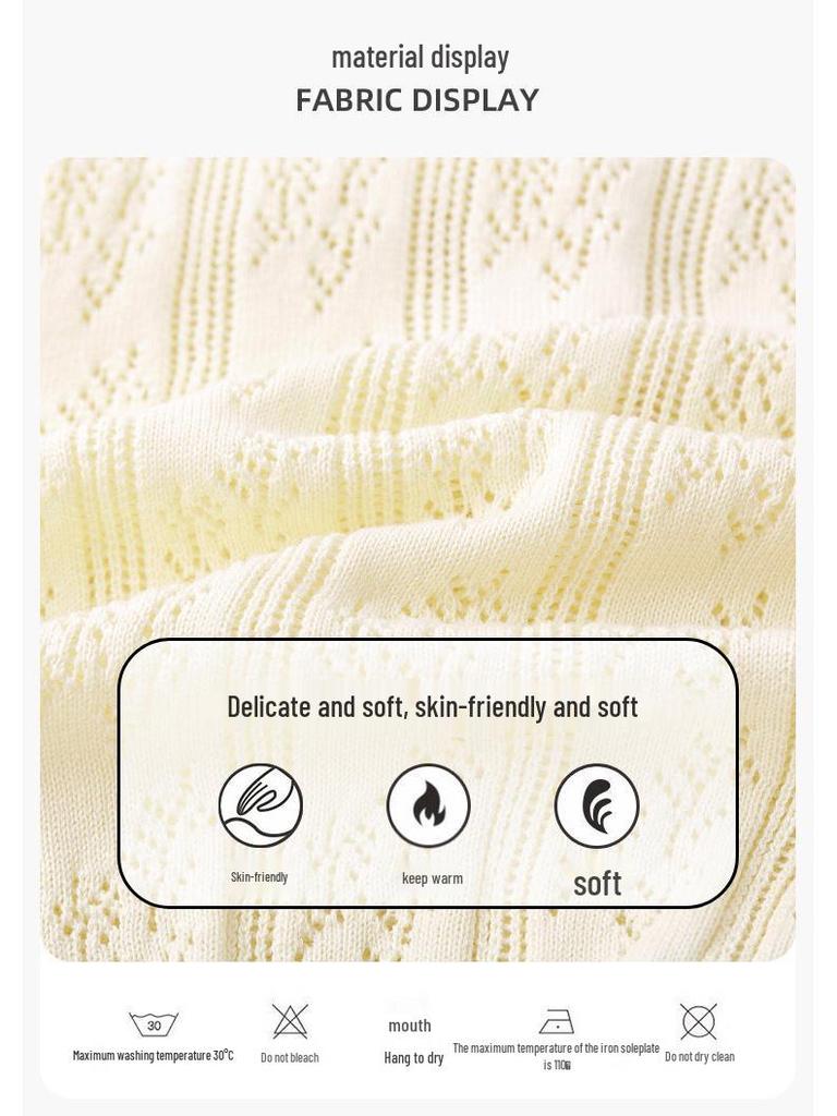 Dudu Family Girls' Spring Cotton Lace Cardigan - Sweet Baby Sweater