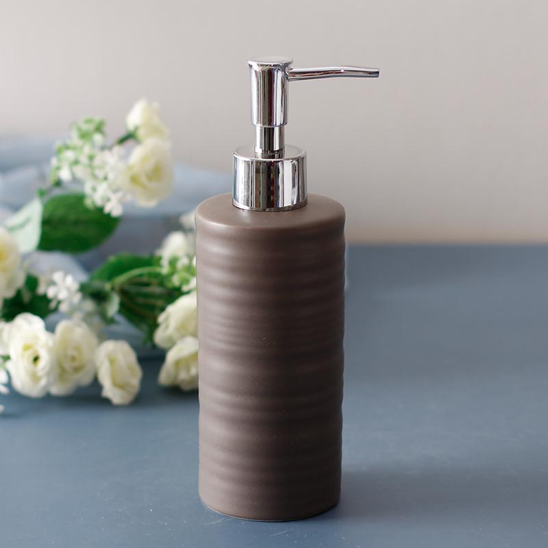 Bathroom Push Lotion Bottle 280ml Shower Gel Shampoo Empty Bottle Travel Hotel Portable Soap Dispenser Bathroom Accessories New