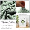 1-6Pcs Solid Spandex Chair Covers Leaf Pattern Seat Protectors For Kitchen Dining Room Home Restaurant Furniture