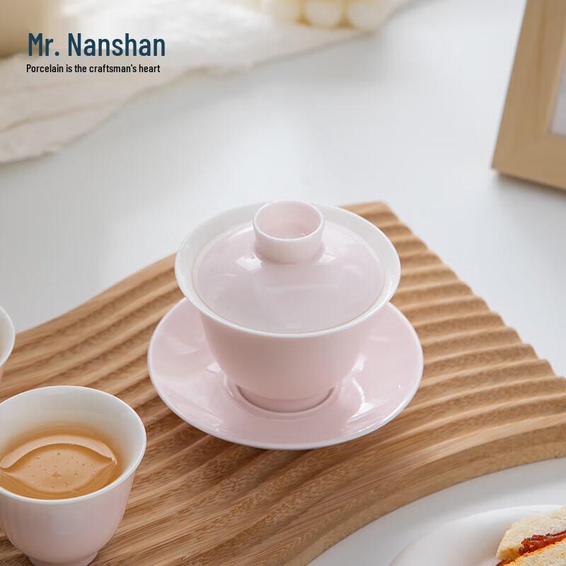 Mr. Nanshan Ceramic Sancai Gaiwan