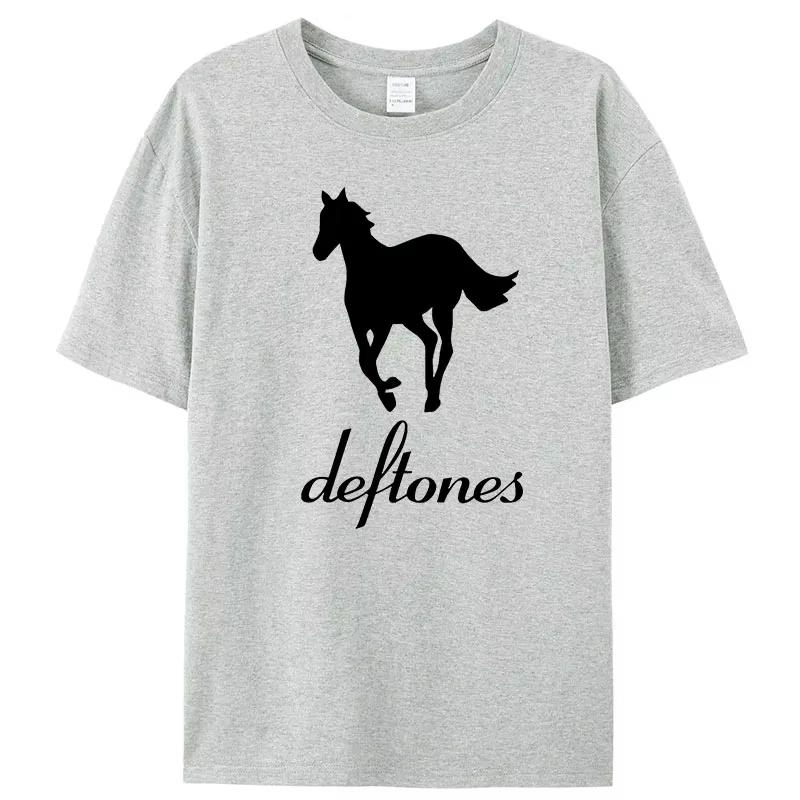 2025 Deftones Merch Chino Moreno Diamond Men's T-shirt Short Sleeve Tees Men's Loose T-shirt Men's Tops New Brand Men's Clothes