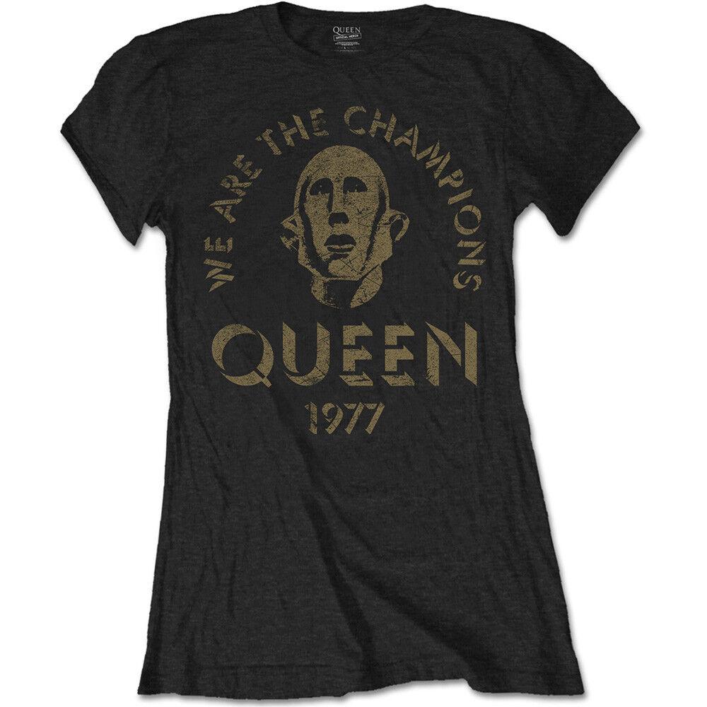 

Футболка унисекс для девочек Queen We Are The Champions Rock Tee Wo Girls