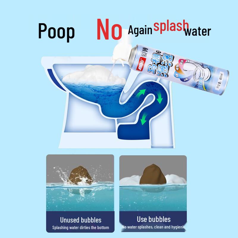 Aiboma Toilet Cleaner Bubble Mousse