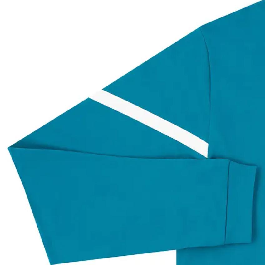 Puma Letter Casual Half-Zip Long Sleeve Football Shirt 21-22 Season Men tops Blue 764510-05