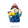 Japanese New Year Horse Zodiac Miniature: Cat Zakka Resin Craft Desktop Ornament