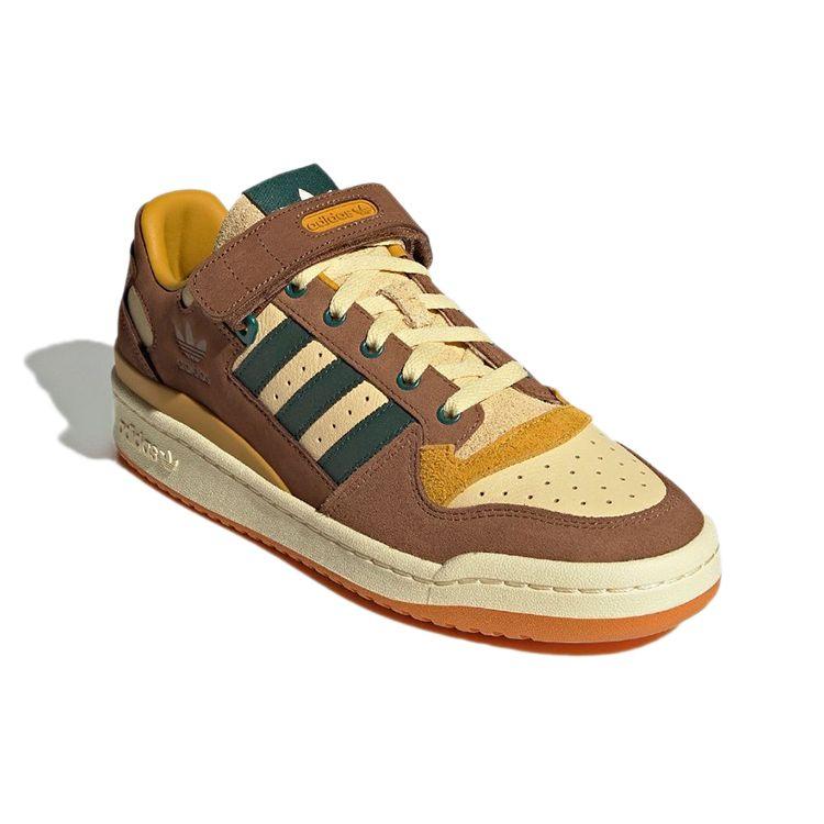Adidas Unisex tenisky Forum Low Yoyogi Park Hnědá Hořčicová Tmavě zelená GW3486