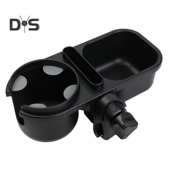 

Подстаканник для коляски Удобное и универсальное крепление для телефона надежно удерживает напитки и телефоны в различных транспортных средствах чёрный