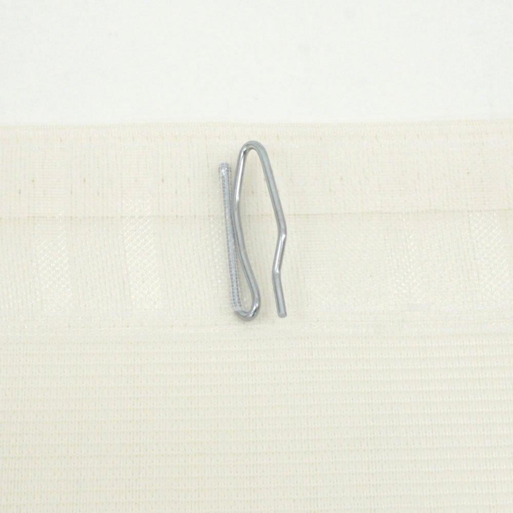 [Auf Lager] Medizinischer Vorhang mit 30cm Obernetz, Integrierter Vorhang, Breite 300cm x Länge 203cm, Elfenbein