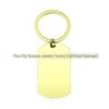 Men's Stainless Steel Engraved Hip Hop Military Dog Tag Pendant Necklace