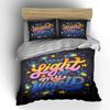 Text, Stars, and Butterflies. Bedding Sets Duvet Cover Sets Duvet Covers Pillowcases(1* Duvet Cover 2* Pillowcases Without Duvet Insert)