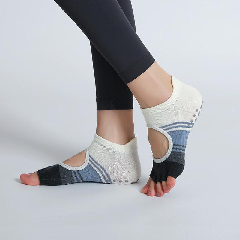 

MDNGMDNG Five-Finger Toe-Separating Yoga & Dance Socks One Size