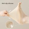 5 Pairs Women's Toe Separated Invisible Socks Breathable Cotton Silicone Grip Antislip Low Cut No Show Design Hosiery