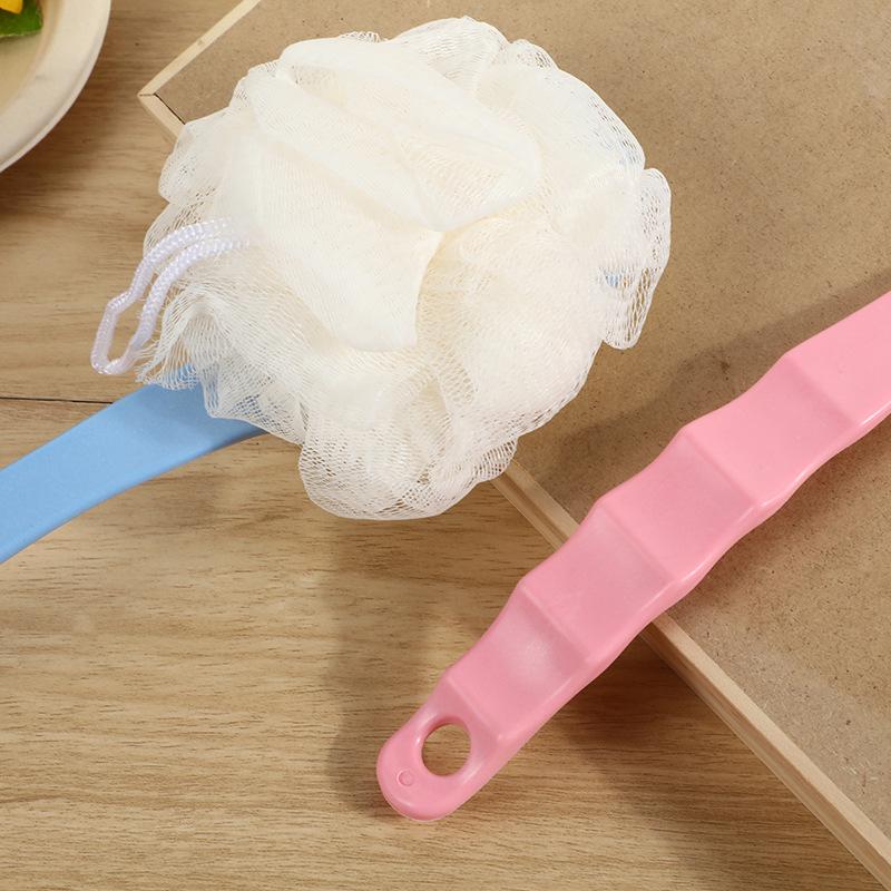 Old 90g Double-Sided Bath Brush, Creative Long-Handled Back Scrubber, Multi-Purpose Household Bath Tool