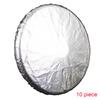Car Steering Wheel Sun Shade Cover Thick Sunscreen Insulation Accessories Sun Protection Foldable Anti-Uv Silver Coated Cloth