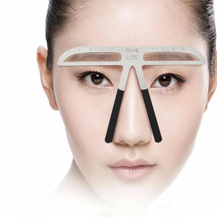 Permanent Makeup Eyebrow Balance Ruler Three-Point Positioning Balance Ruler Eyebrow Measurement