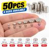 50PCS Mini Round Magnets Small Disc Magnets Multiple Sizes for Fridge Whiteboard Photos Office Home Organization & Projects
