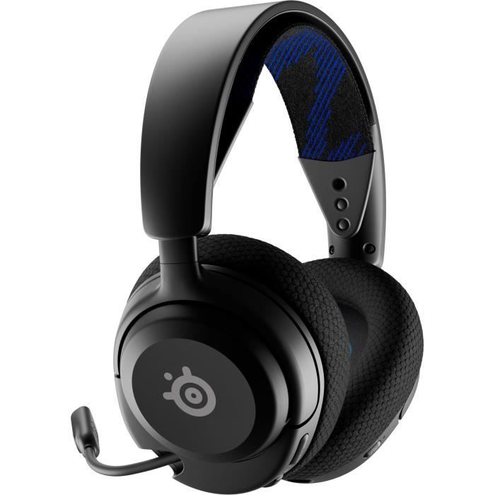 Casque gaming sans fil - steelseries - arctis nova 5p - noir - clearcast 2.0 - autonomie 36 heures