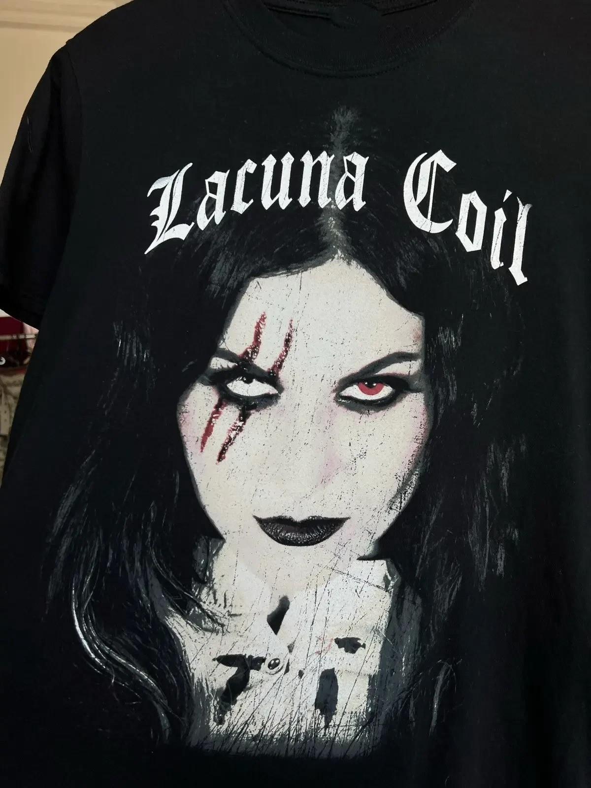 Коллекция LACUNA COIL Cristina Scabbia Футболка Полный размер S-5XL BL1923 XXXXL