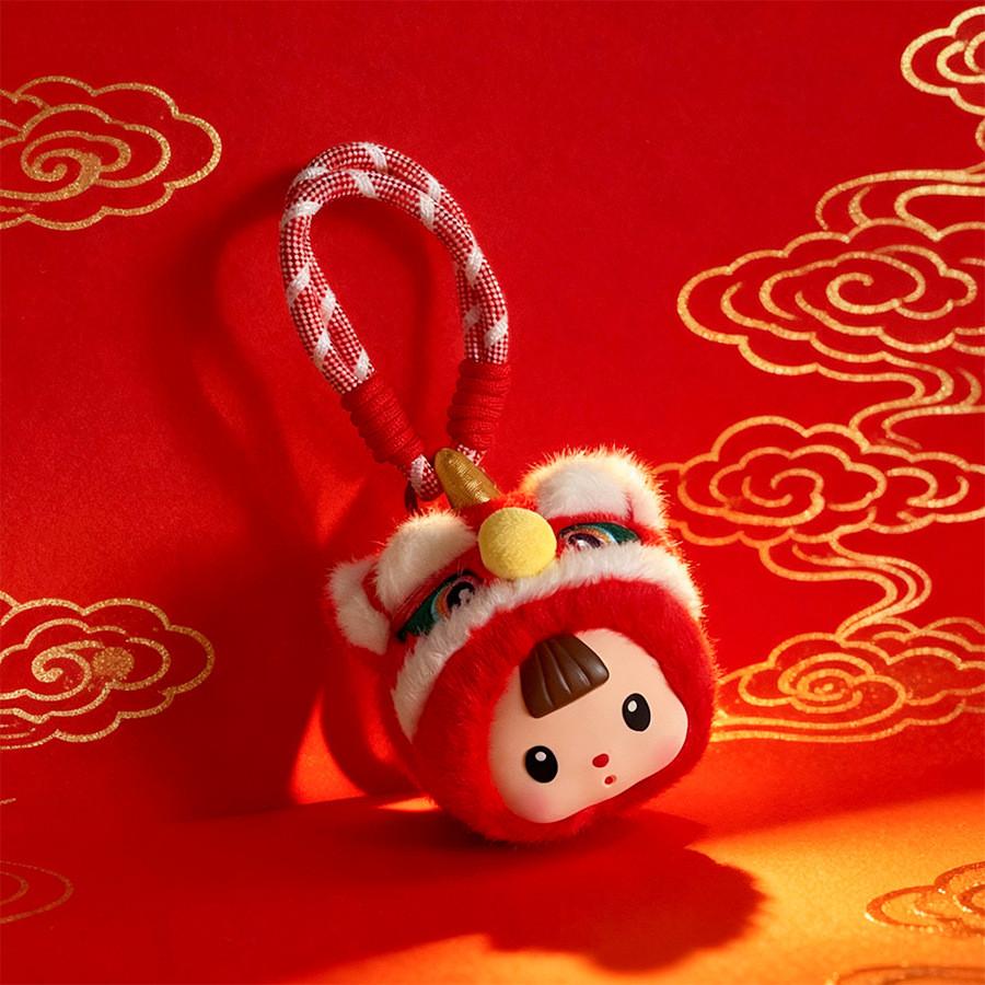 

Plush Lion Doll With Silicone Face New Year Gift For Kids And Adults