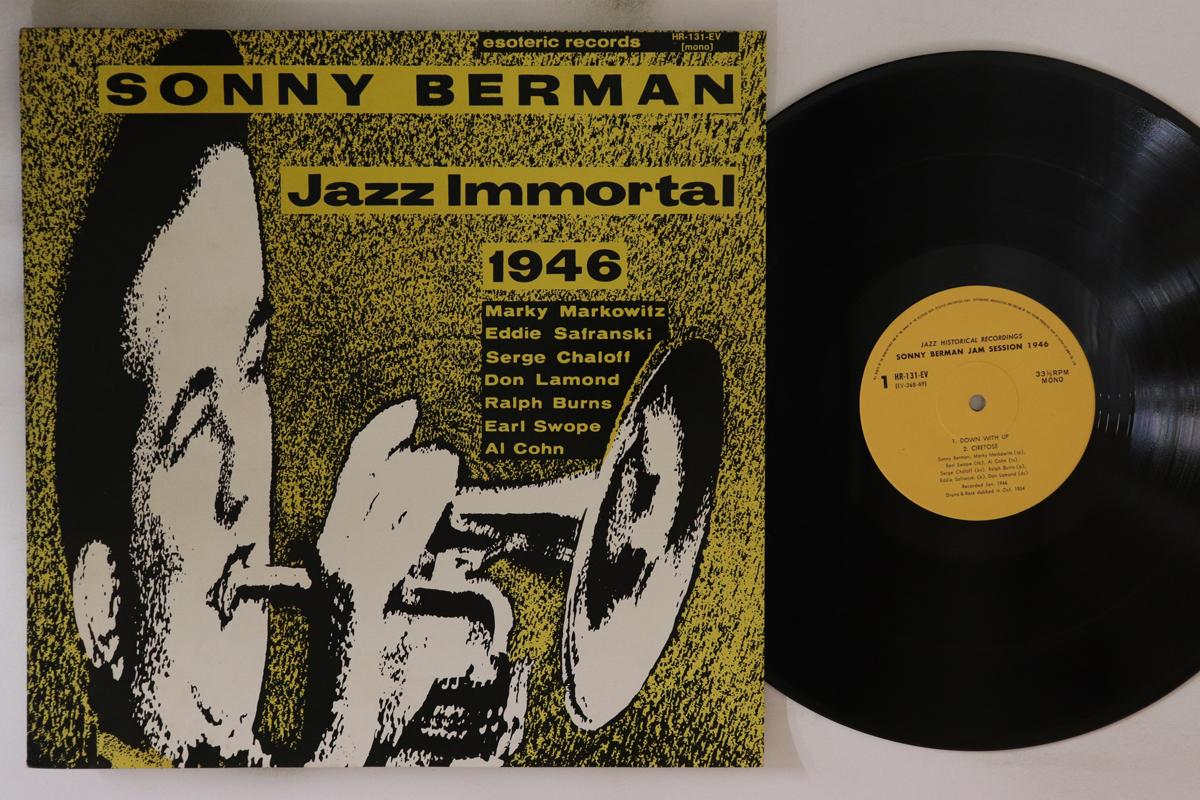 

LP Record SONNY BERMAN - Jazz Immortal 1946 HR131EV ESOTERIC 1973 Japan Jazz
