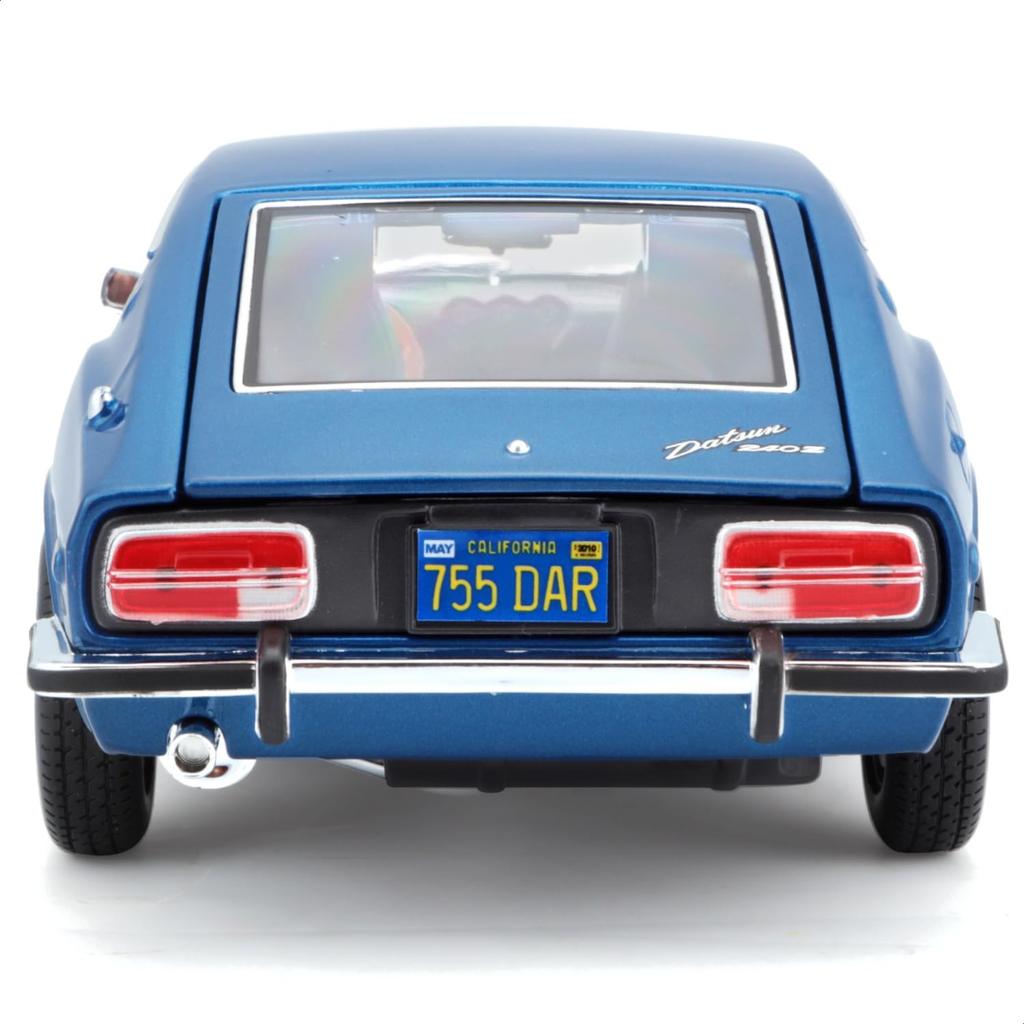 Maisto 1/18 Scale Nissan Datsun 240Z 1971 Blue / Diecast Model Car, Finished Product, 31170 BU