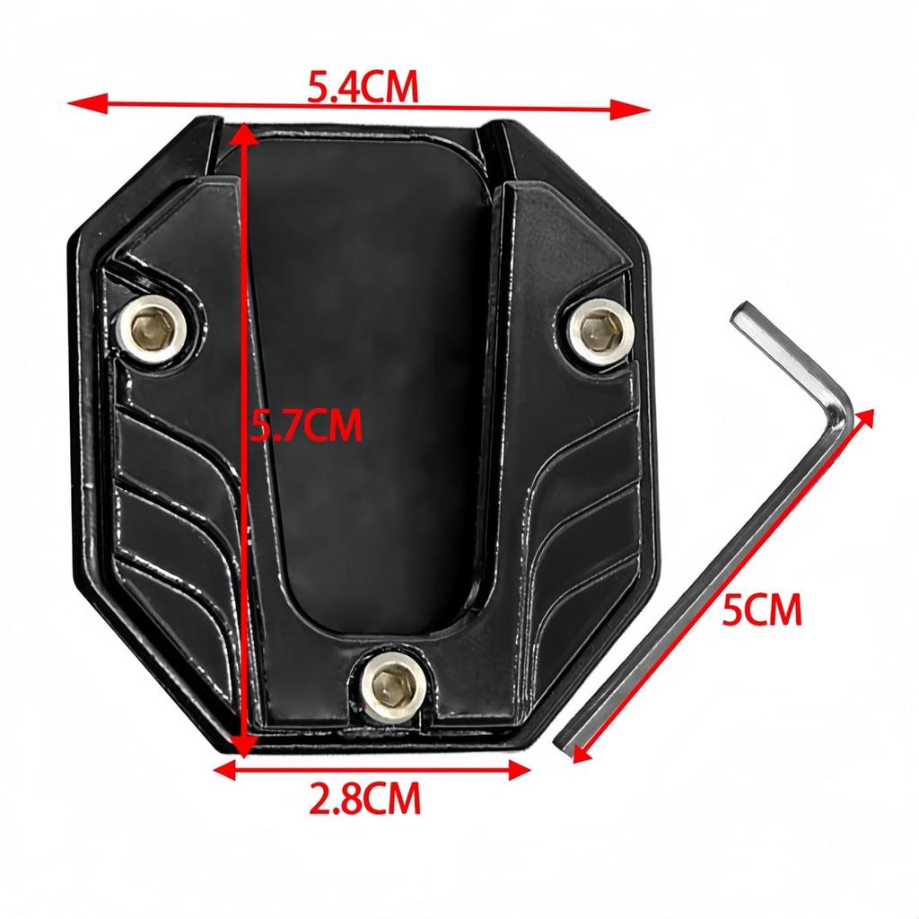 Motorrad Seitenständer, Universelle Seitenständer Teile, Legierungs-Kleid