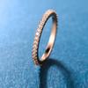Ring Simple Single-row Index Finger Ring Fashion Versatile Ring European and American Fashion Commuting