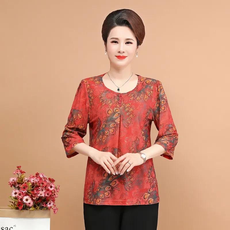 

Женская повседневная футболка с короткими рукавами и принтом «Сто одна» со средними рукавами, модные и дышащие топы 5XL