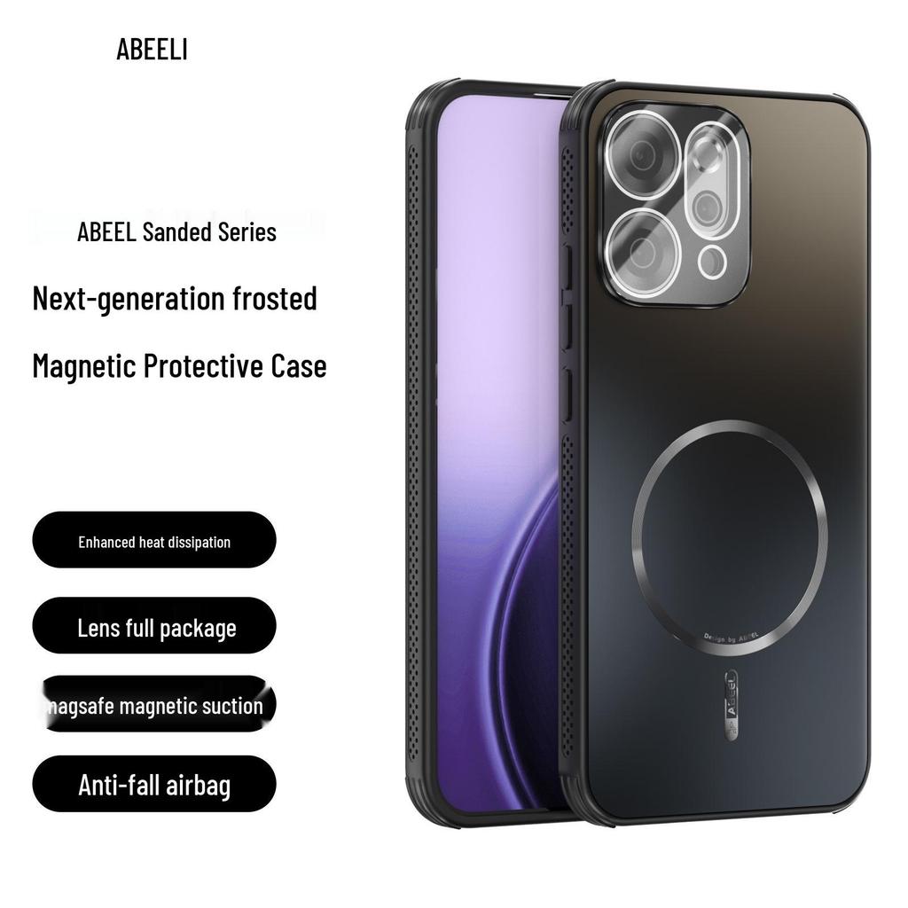 OPPO Reno 14/13 Pro Anti-Fall Magnetic Frosted Full Coverage Case