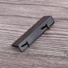 Black Metal Electric Guitar Nut Replacement For Enhanced Sound Stability And Easy Installation On 6 String Guitars