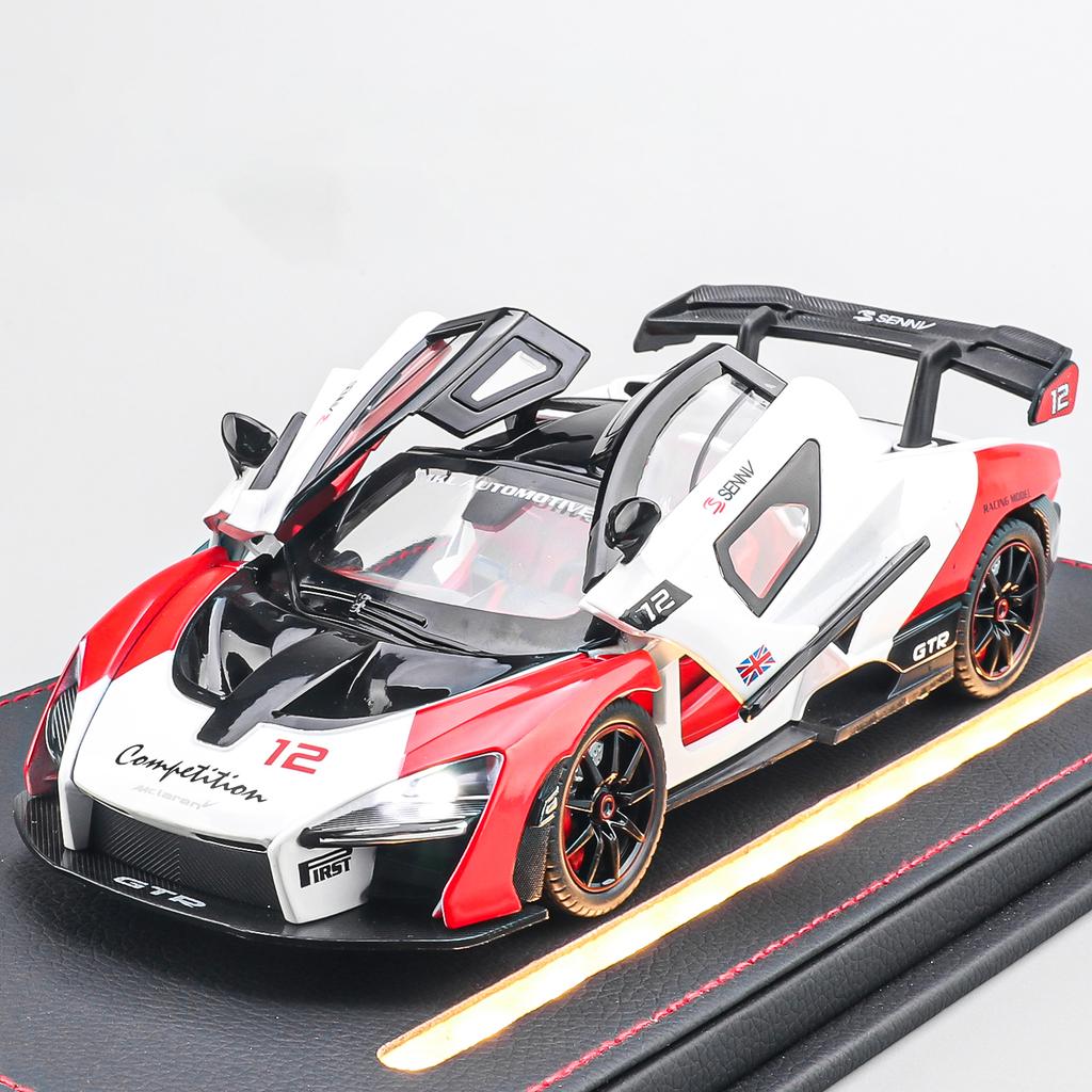 1/24 McLaren Senna GTR 2025 Alloy Model Car Toy Diecasts Metal Casting Sound and Light Car Toys for Children Vehicle