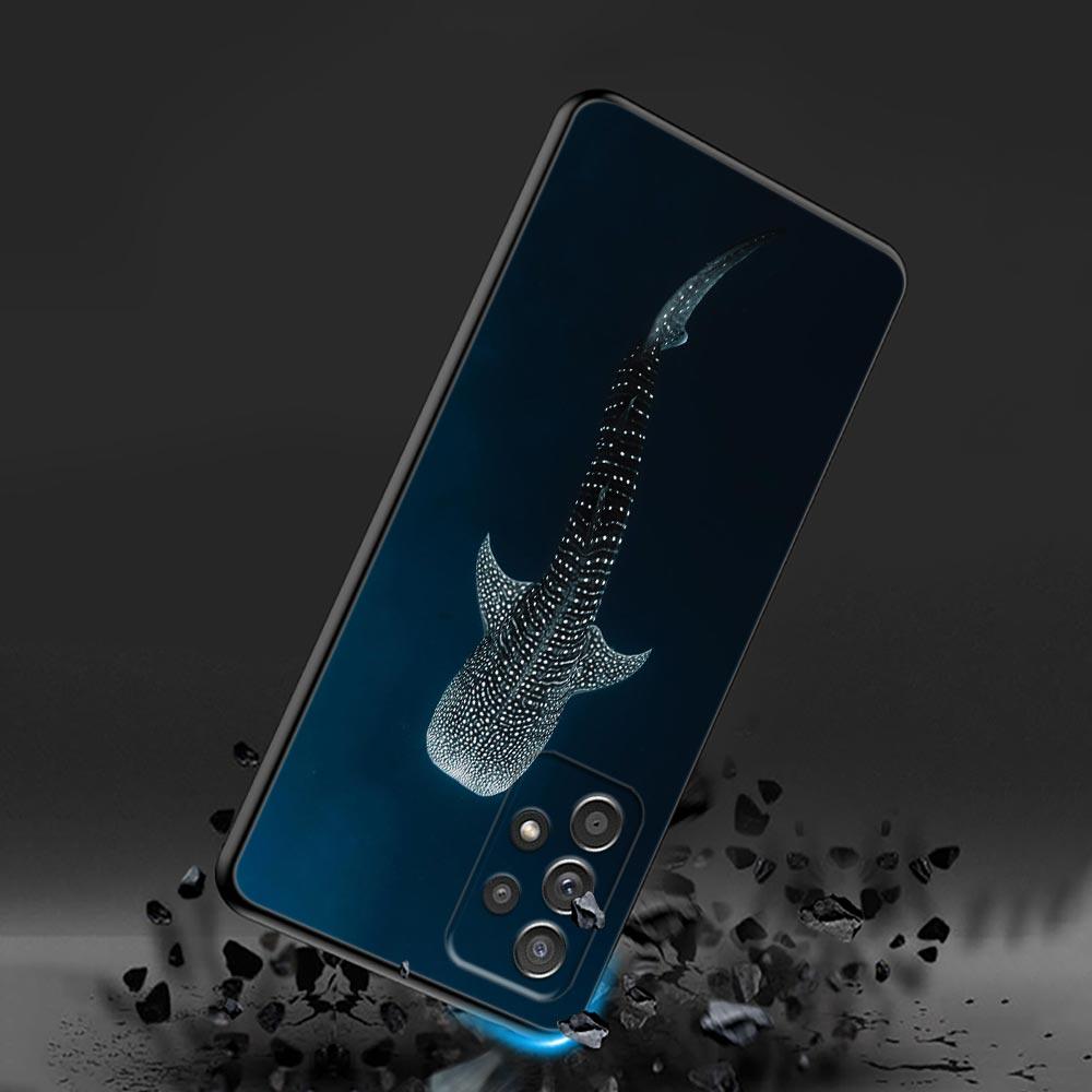 Whale Shark Ocean Phone Cover Galaxy A55 5G Case For Samsung A35 A34 A53 A54 A52 A51 A71 A73 A72 A42 A91 A31 A32 A33 Back Cases